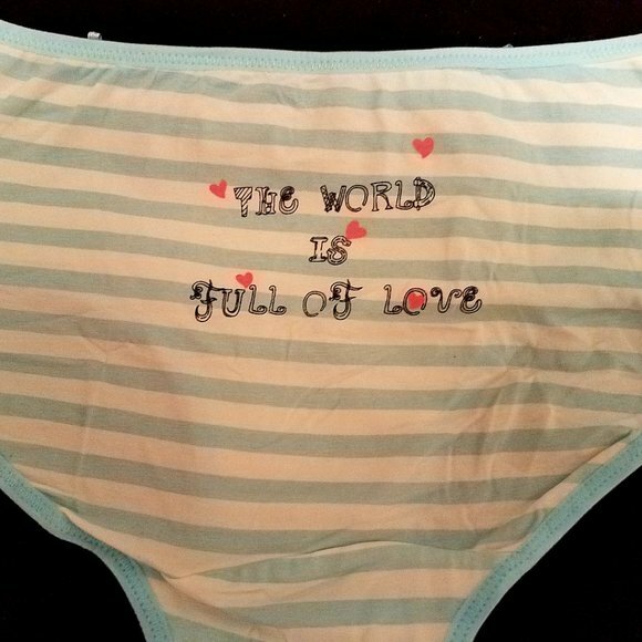 Juniors XS – S Panties ‘full of love’ [US Seller]