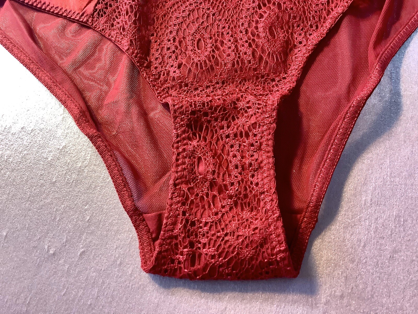 Women Panties,bikinis ILUSION SZ. L.satin&Fishnet Floral Ornamentation&decoratio