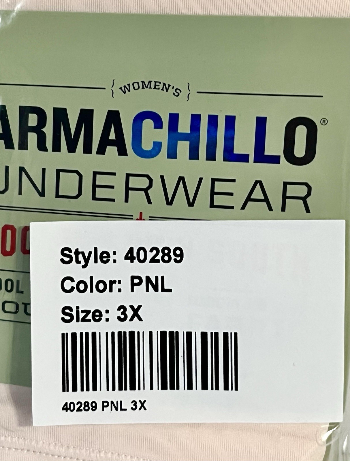 Duluth Women’s Armachillo Cooling Underwear Hi-Cut Brief/ Pink Size 3X (24w-26w)