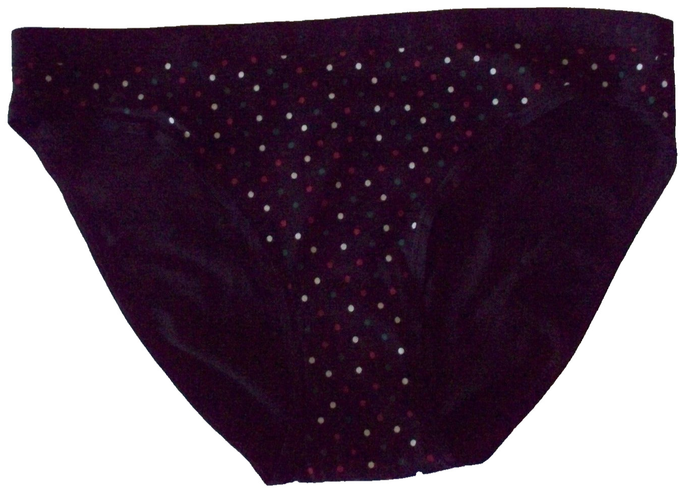 XXL Black w Red Green White Dot Stretch COTTON Victoria’s Secret BIKINI Pantie