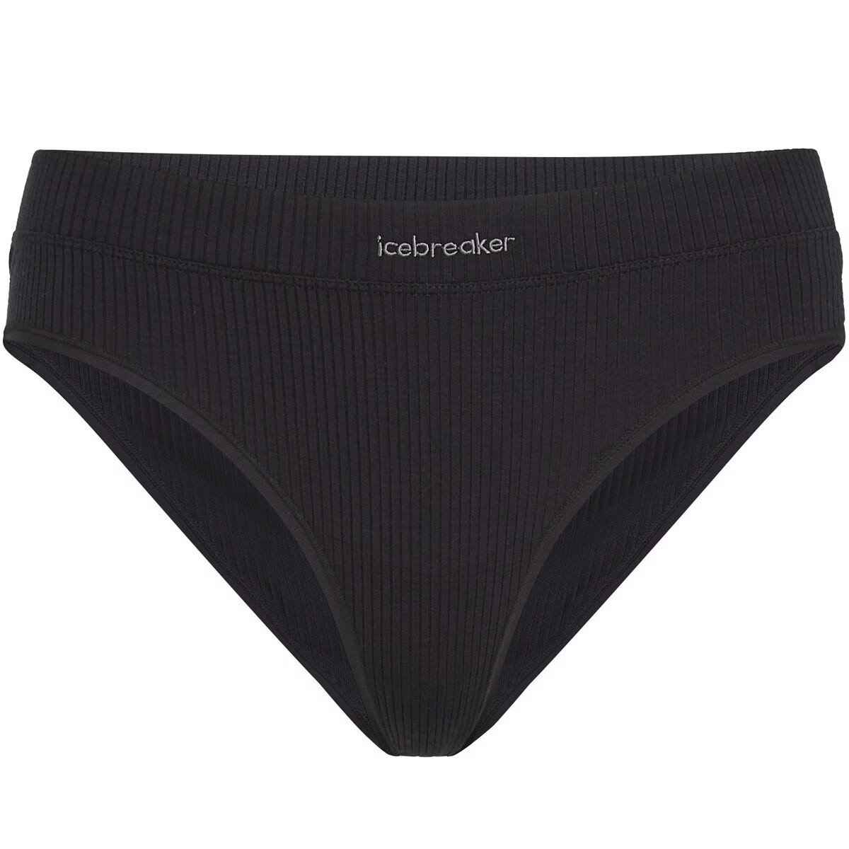 Icebreaker Merino Blend Rib Lotus Hipster Bottom – Women’s Black, XS