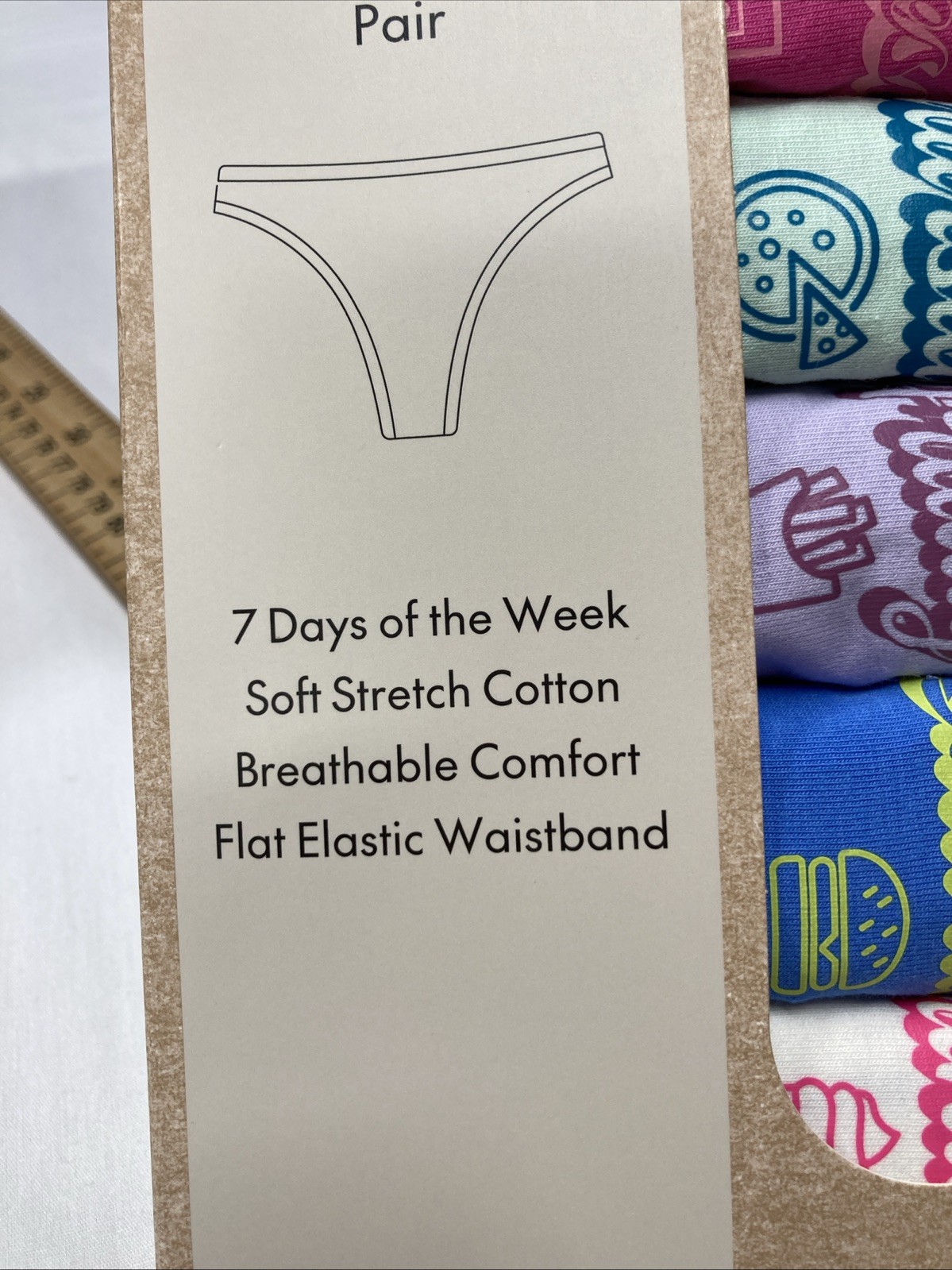 7 Pair No Boundaries Size XS mid rise, thongs Women’s factory sealed