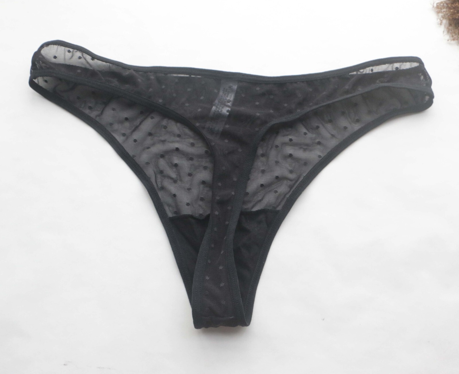 Women Thong Dot mesh Underwear Hipster G-string Knickers 2XS-XS-S-M-L-XL-2XL-3XL