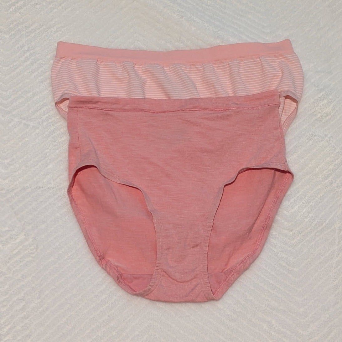 Pink Panties Briefs Women’s Set Size 5, 7