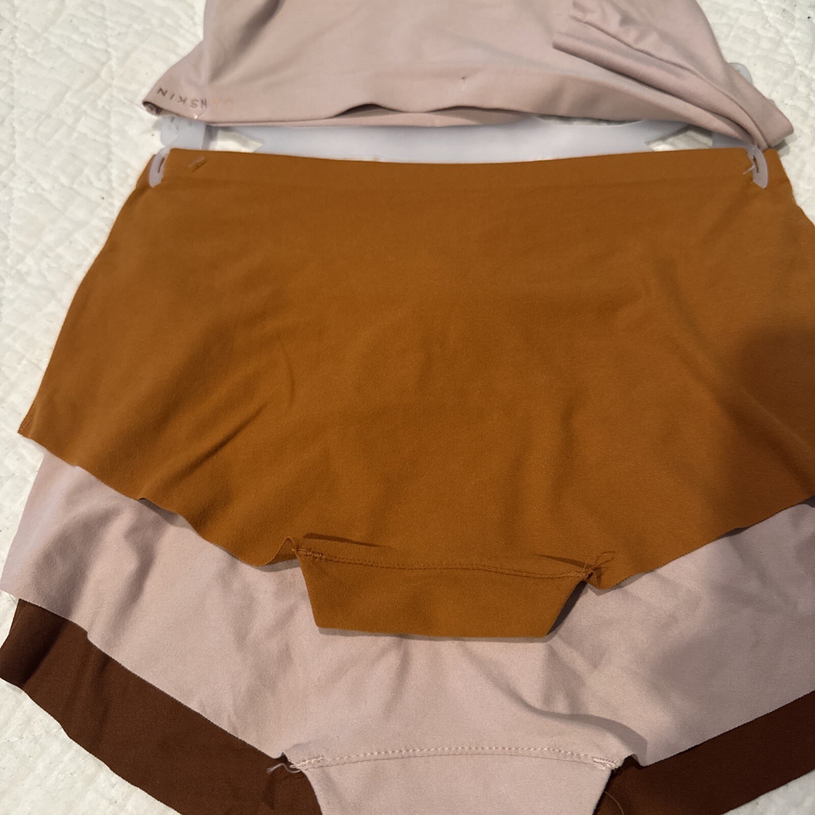 Danskin 4-Pack Womens Boyshort Panties Underwear Size Small Polyester Spandex