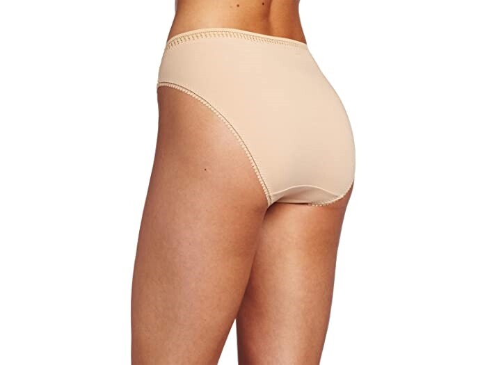 On Gossamer 269285 Women’s Cabana Hi Cut Brief Panty Nude Underwear Size L