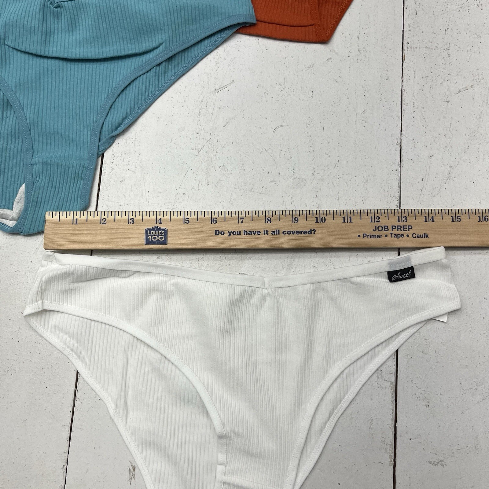 Shein Assorted 7 Pack Ribbed Bikini Underwear Women’s Size 2X-Large NEW