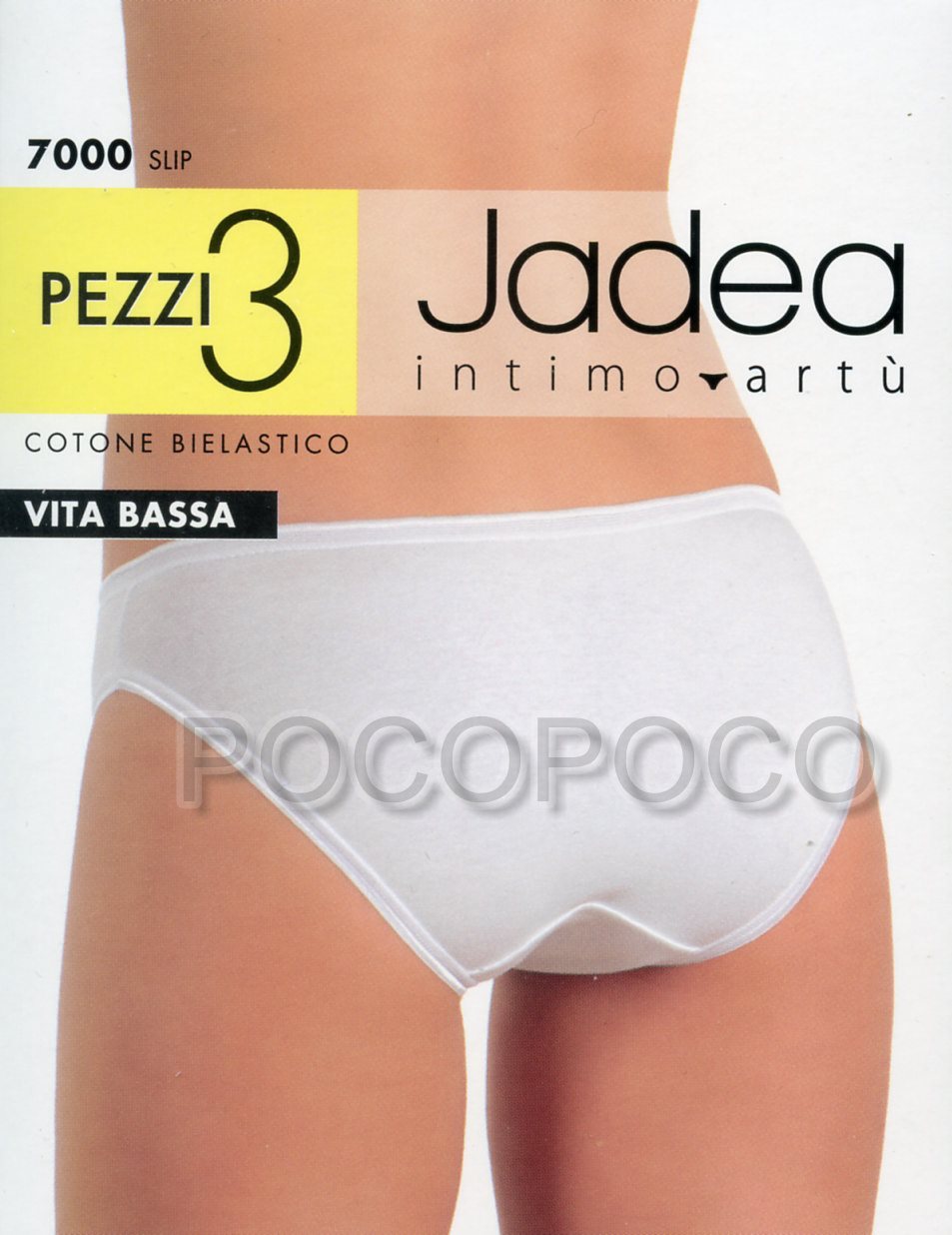 3 Womens Jadea Mini Stretch Cotton Bielastic Low Waist Briefs 7000
