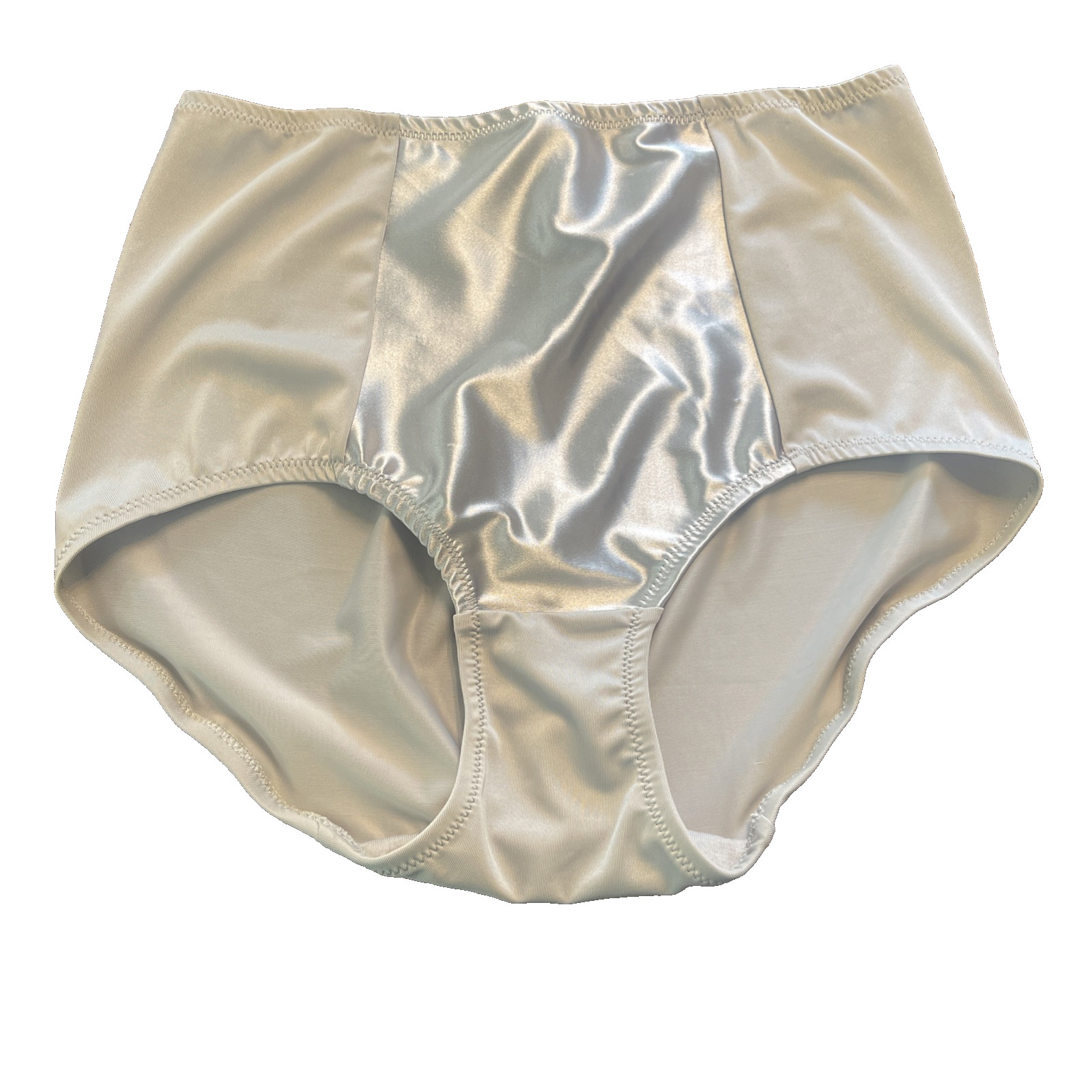 Marilyn Monroe Satin Mesh Shaping Brief Panty Womens 1X Sissy Feminine Granny