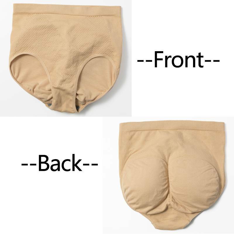 Women’s Padded Booty Shaper Butt Lifter Panty Ass Hip Enhancer Briefs Underwear
