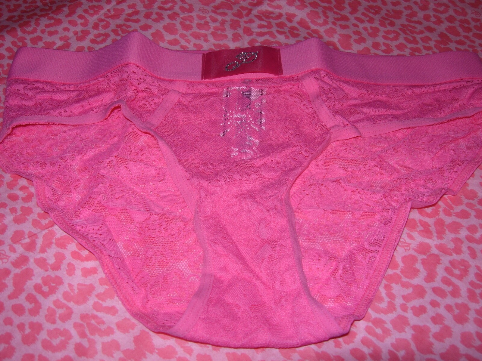 Victoria’s Secret Sexy PINK Wink Hiphugger HOT NEW Flirty Pink Rhinestone NWT
