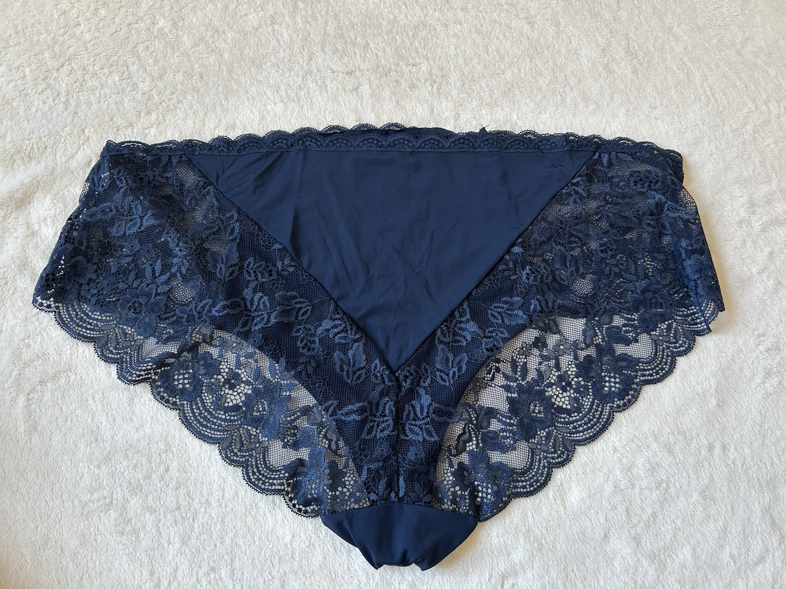 Joyspun Womens Assorted Microfiber & Lace Hipster Panties 3-Pack Sz XXXL (22)NWT