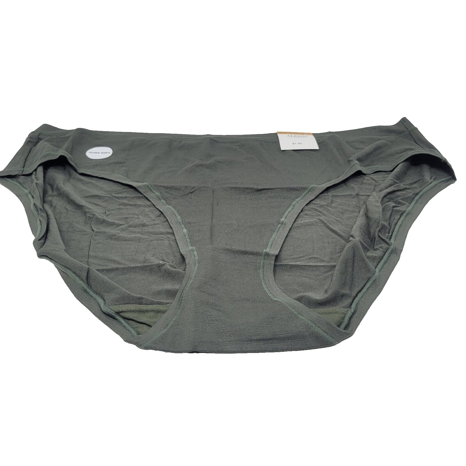 Alfani Intimates Womens Plus Size 3X Soft Rayon Panty Underwear Olive Dusk NWT