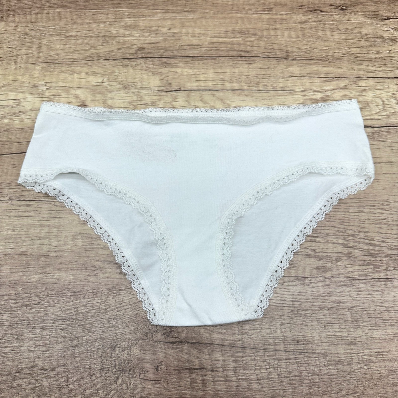 Pact Women’s Organic Cotton Hipster Panties 5 Pack S Floral Multicolor Lace Trim