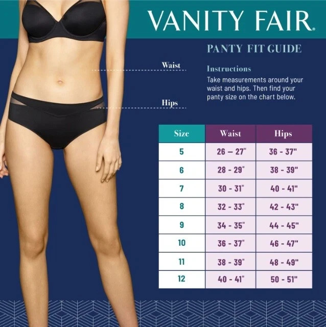 Vanity Fair Classic Briefs Cotton 3 Pair 10/3XL New 15320