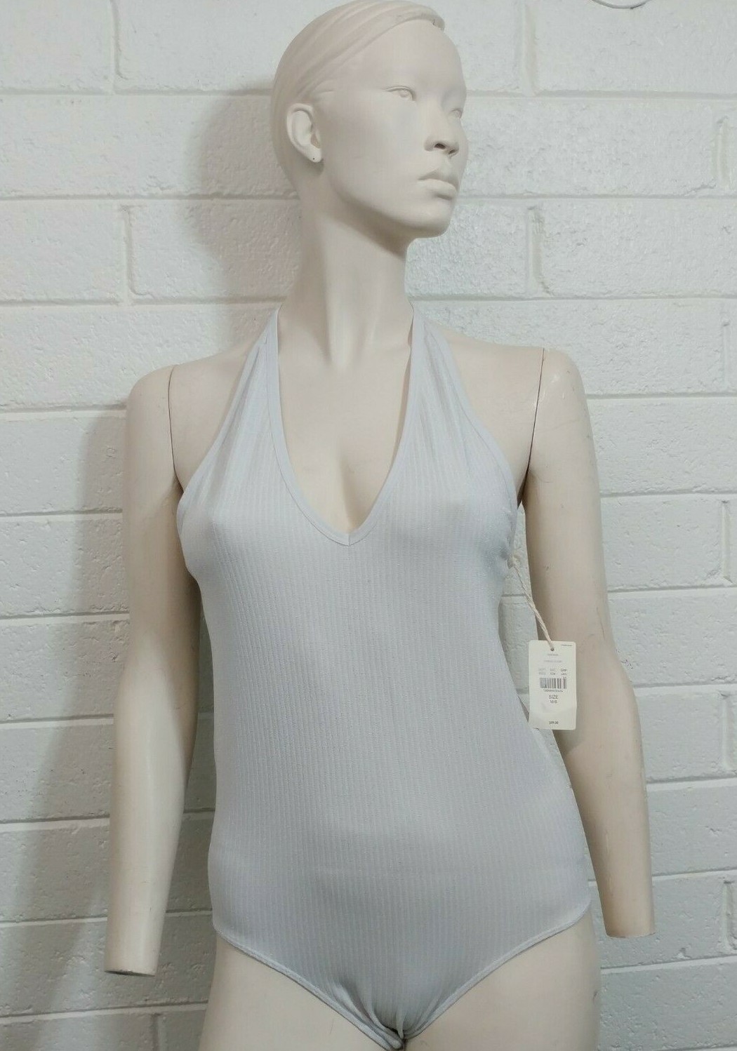 NWT JASMINE & GINGER INTIMATES LINGERIE BODYSUIT SNAP CROTCH SIZE L/7 T back NWT