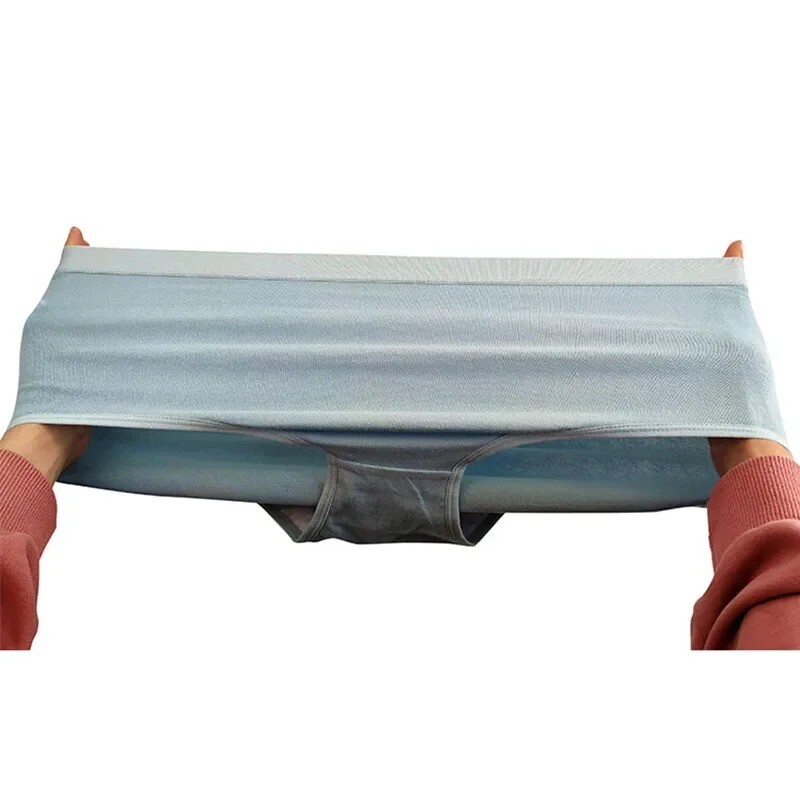 220lbs Women High Waist Cotton Panties Briefs Underwear Soft Underpants 3Pcs