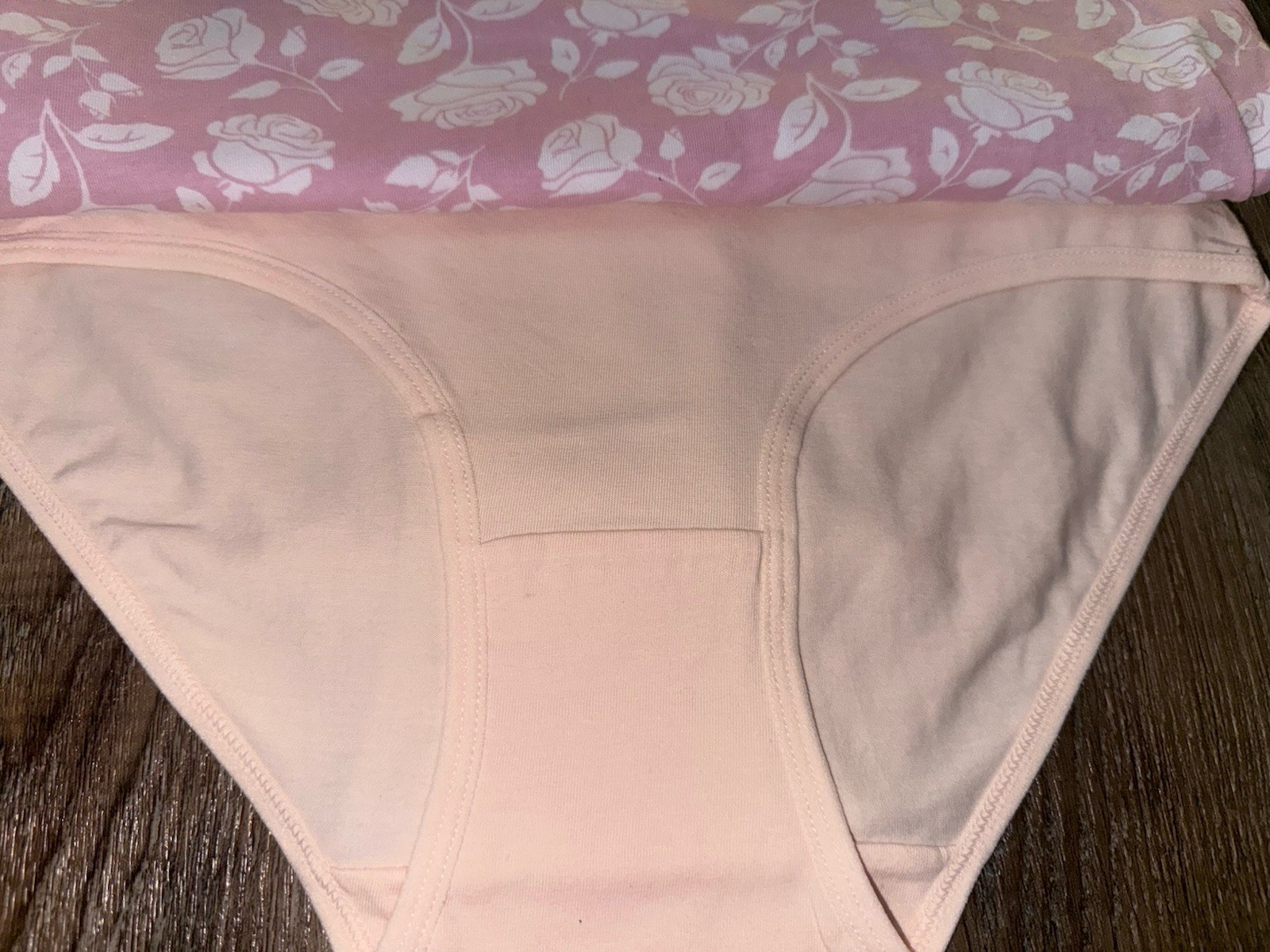 Kathy Ireland ~ Womens Brief Underwear Panties 5-Pair Cotton Blend (C) ~ M