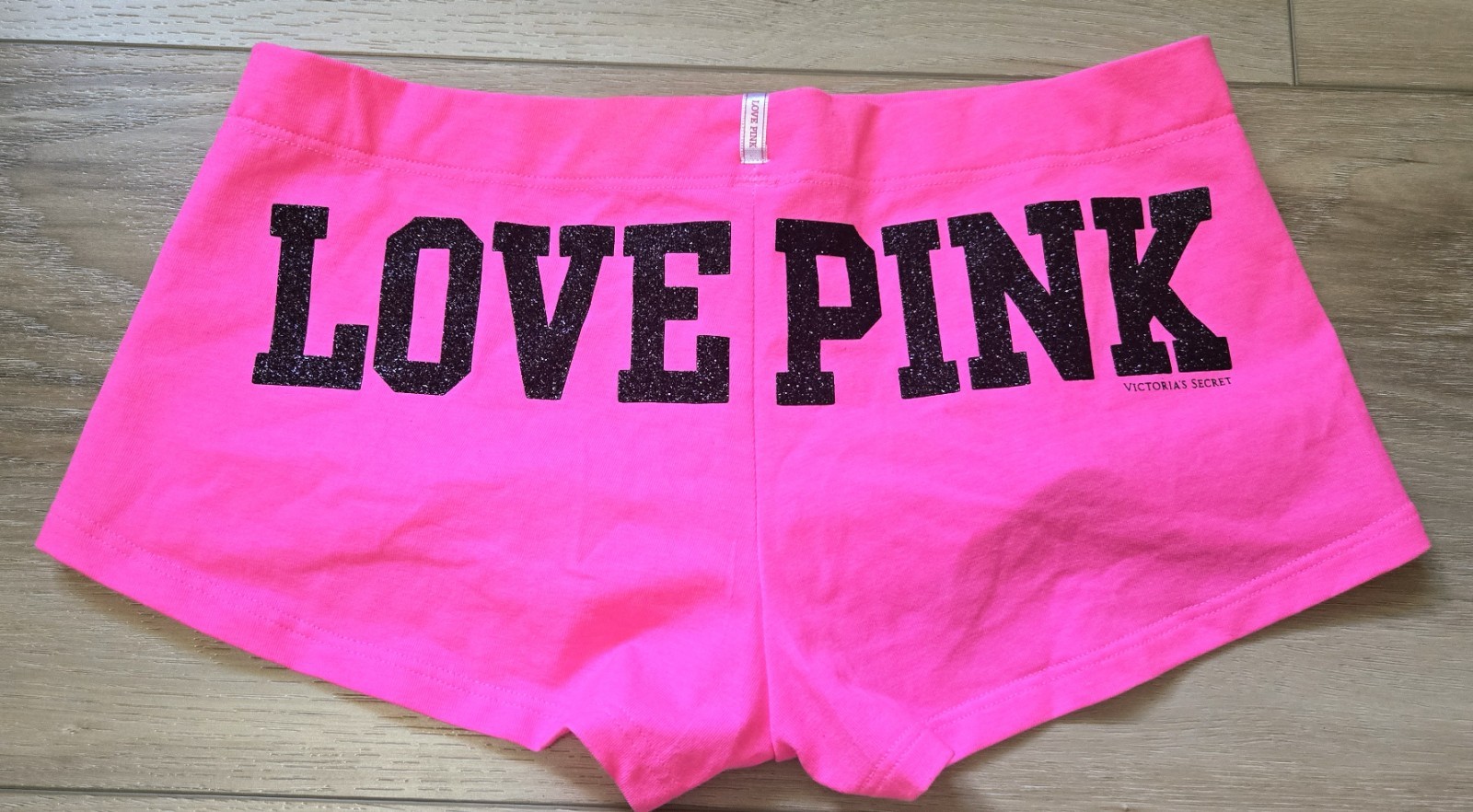 NWT Vintage Victoria’s Secret PINK Cotton Low Ruched Front Boy Short Panties S