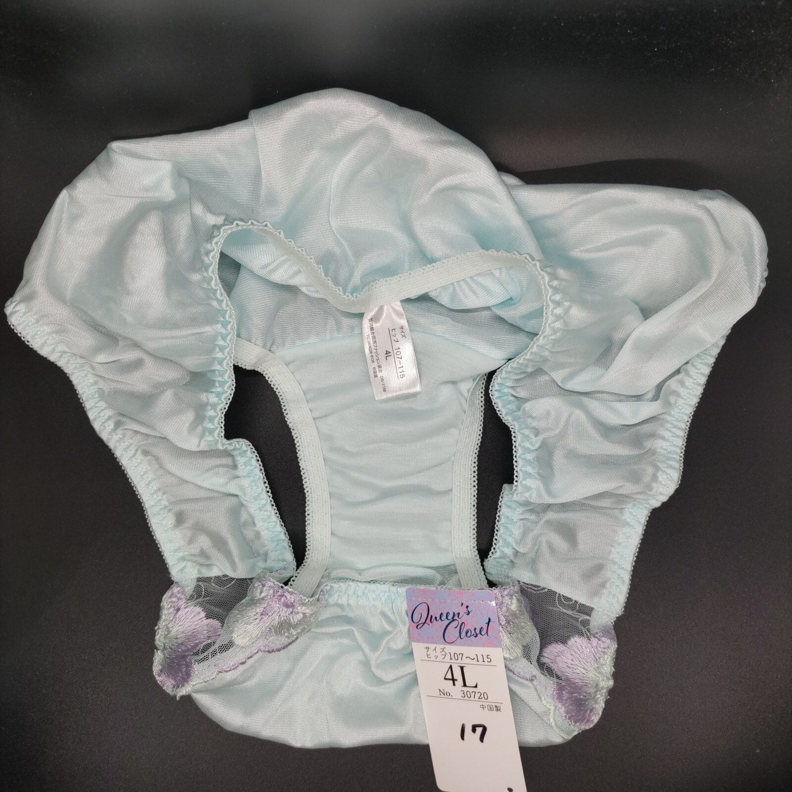 US SIZE XL SHINY NYLON TRICOT PANTIES from Japan