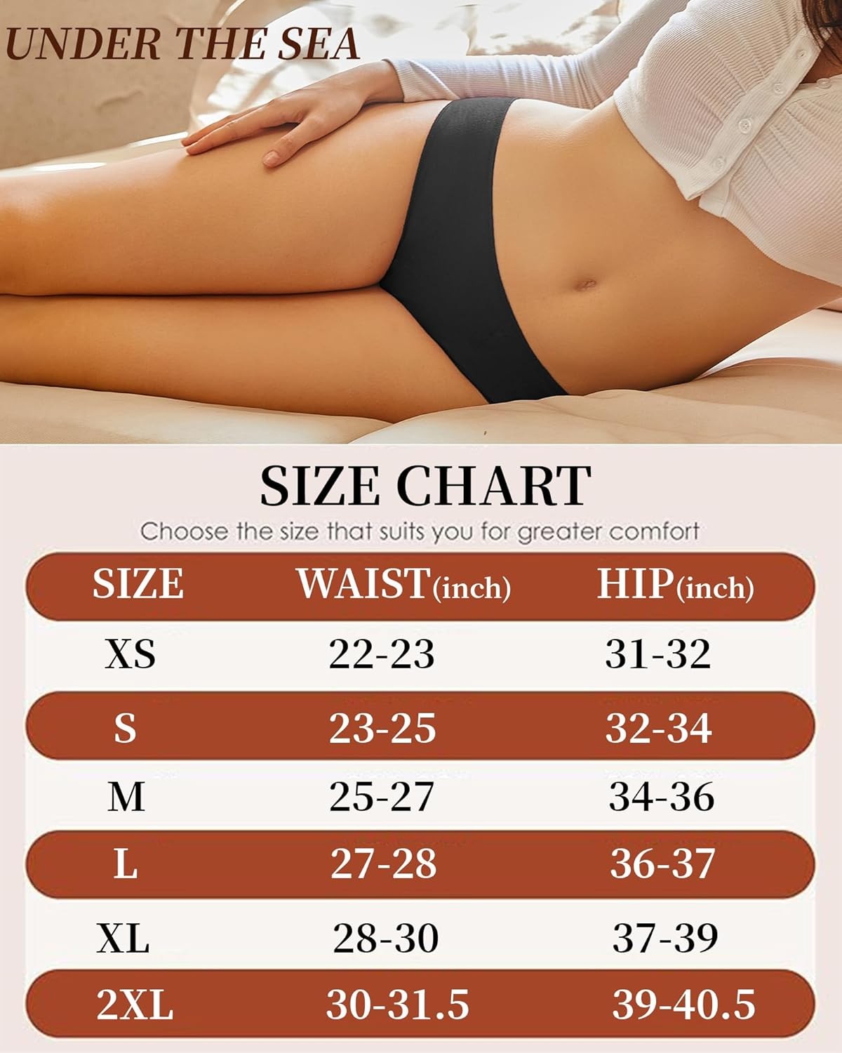 Cotton Underwear for Women Sexy Bikini High Cut Breathbale
