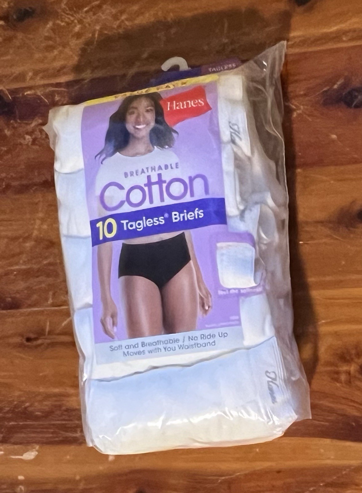 Hanes PW40WH Women’s Panties – White
