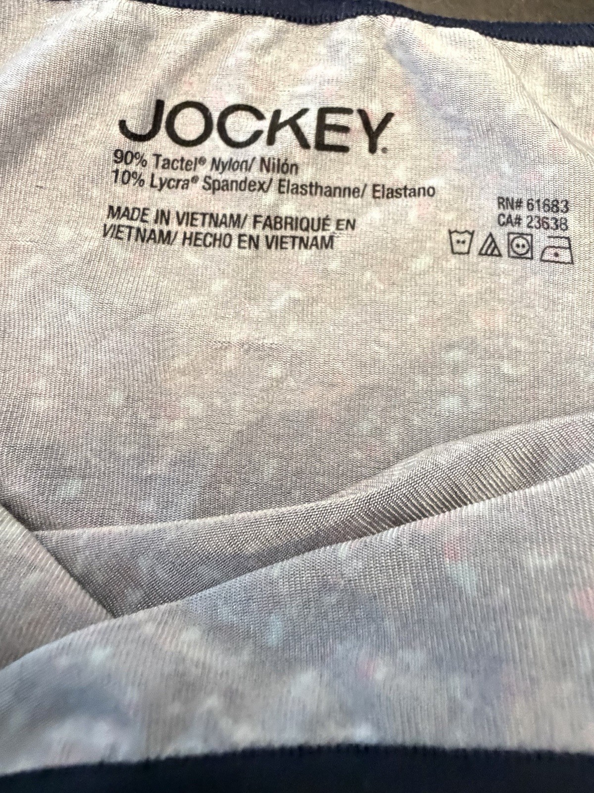 Jockey Women’s Microfiber Stretch Hip Brief Panties Size 6 Medium NEW Colorful