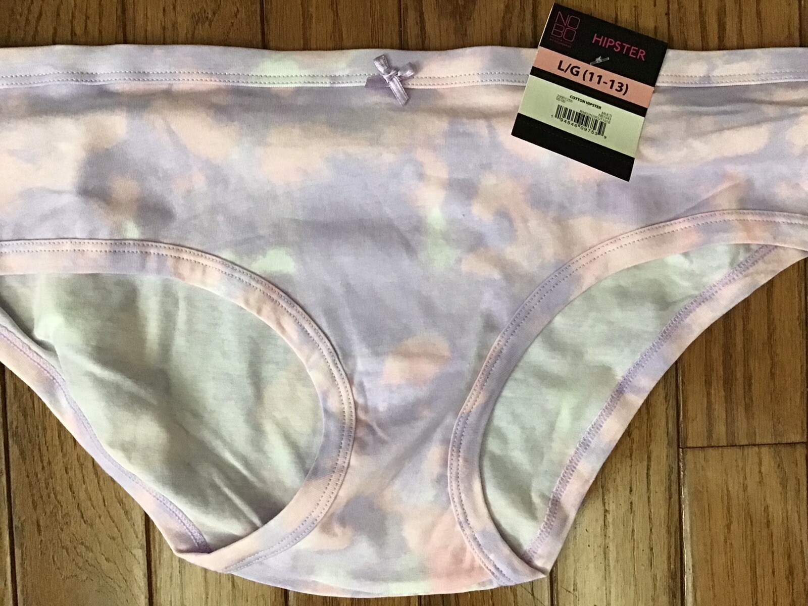 NWT NOBO No Boundaries Hipster Panties Size Large (LOT OF 3 Hipsters) (C15-6)