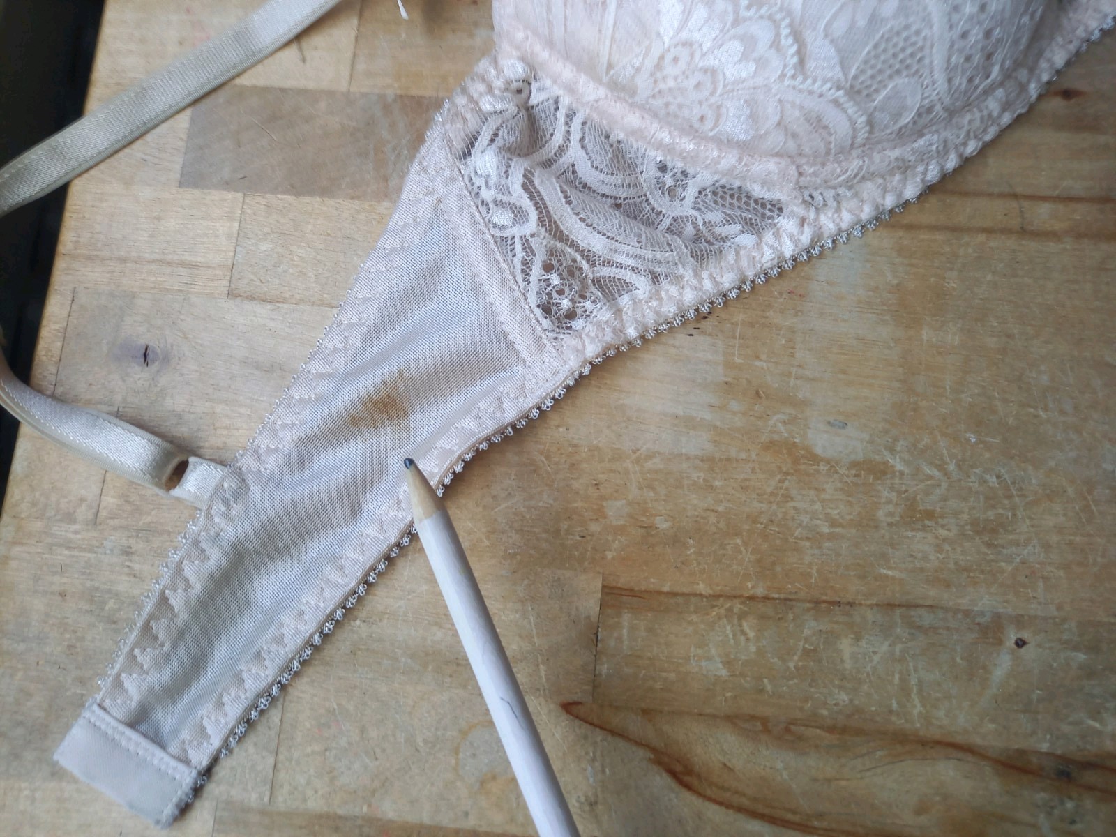 Sand Cream Lace Push-Up Padded Underwire Bra size 32B 34B 32C 34C BRAND NEW