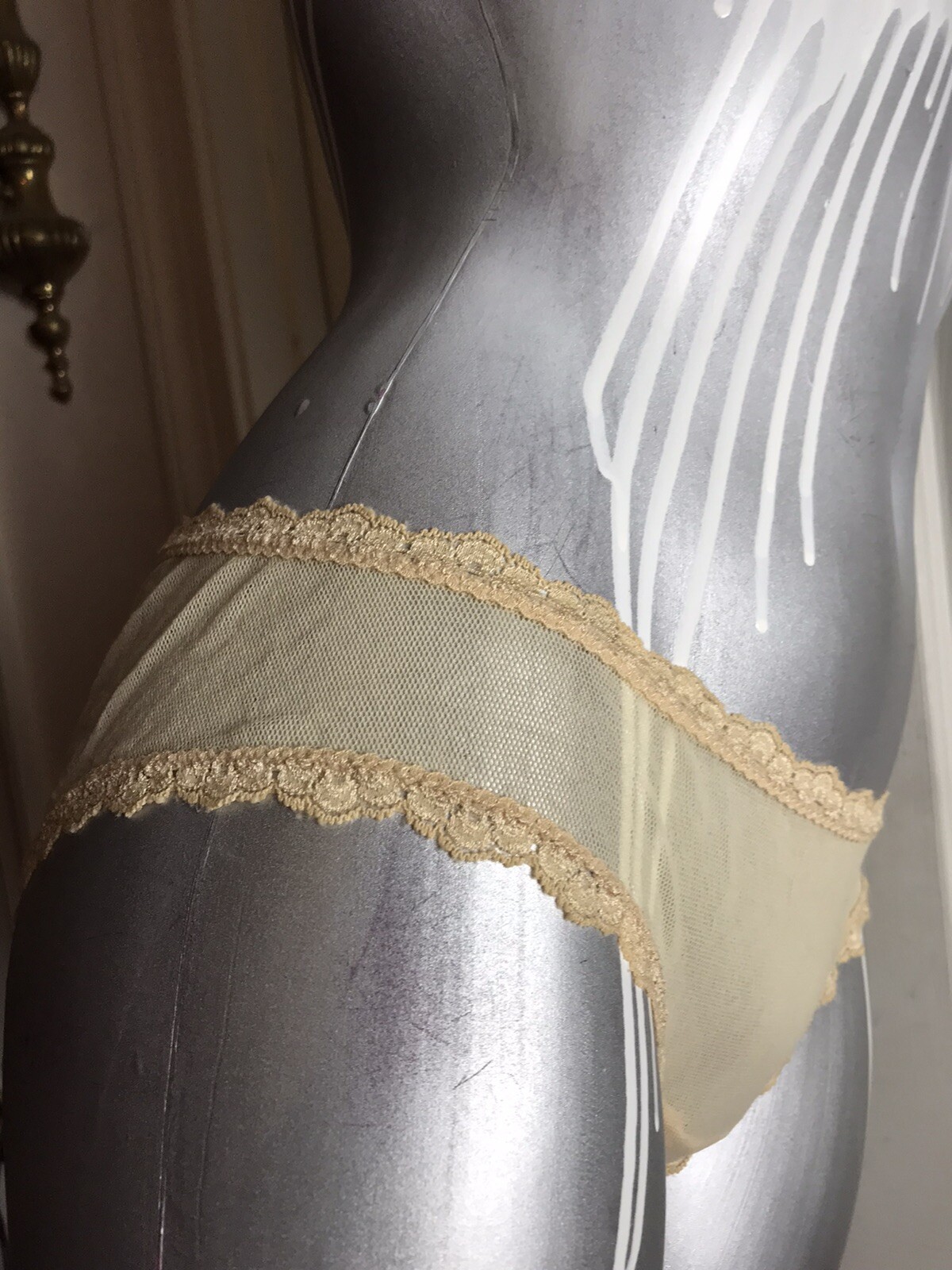 NEW ITALY Cosabella CELINE High-Waist Bikini BEIGE Women’s -Size MEDIUM M -NWT