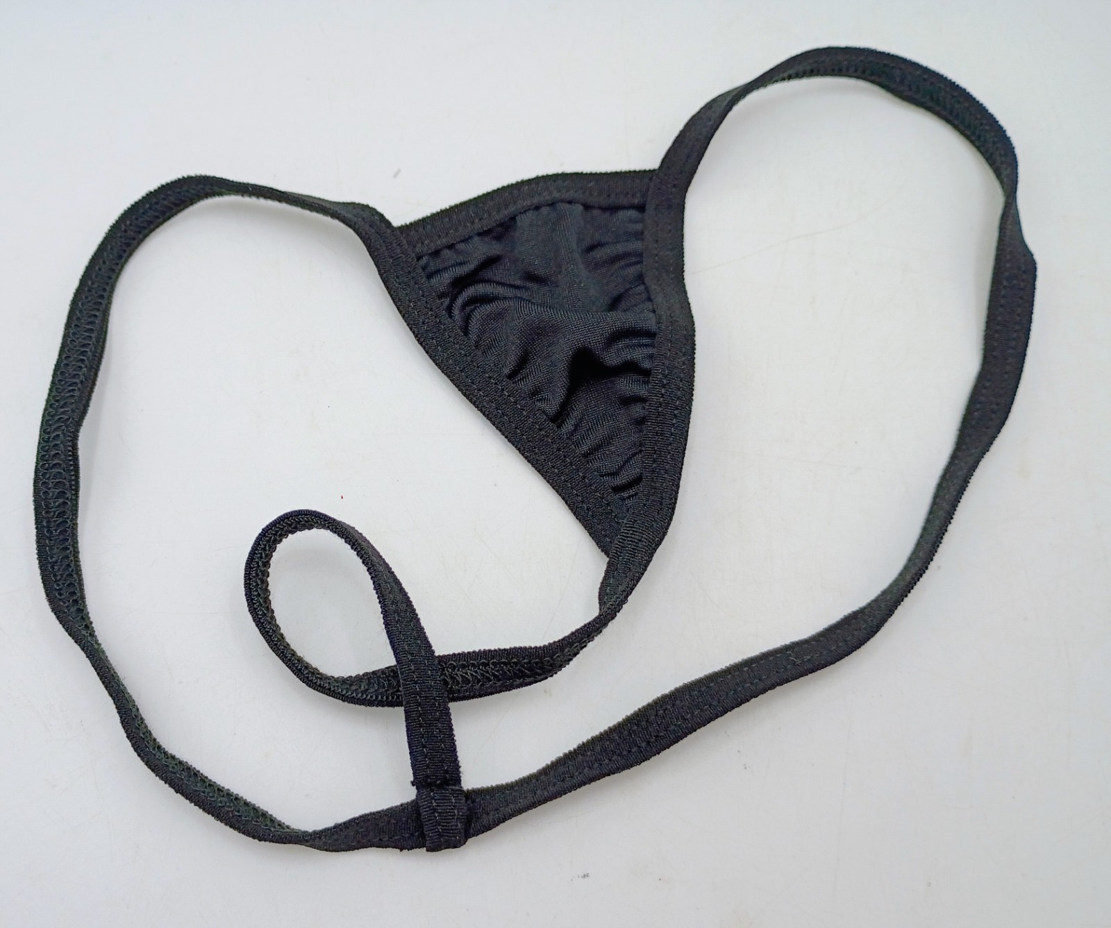 Sexy G String / Thong Low Waist Tiny Panties ” Black ” Ships FREE US Seller