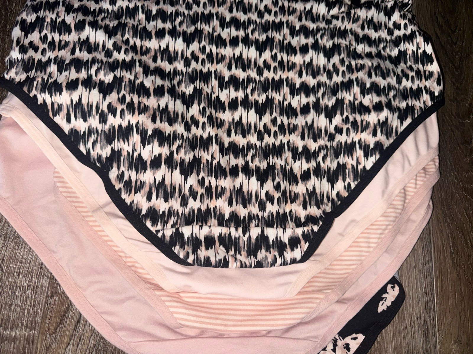 Nicole Miller ~ Womens Brief Underwear Panties 5-Pair Polyester Blend (A) ~ 2X