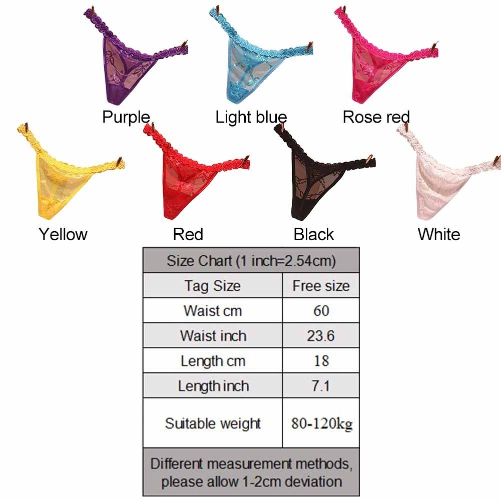 For Female For Hotel Transparent Briefs For Home For Hotel Low-waist Design