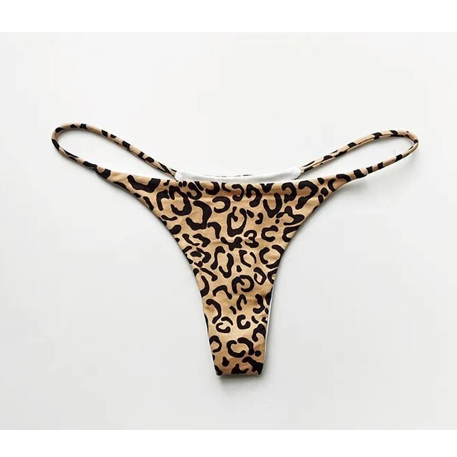 Women Sexy Cotton G-String Underwear Panty Low Waist Thong Seamless Lingerie