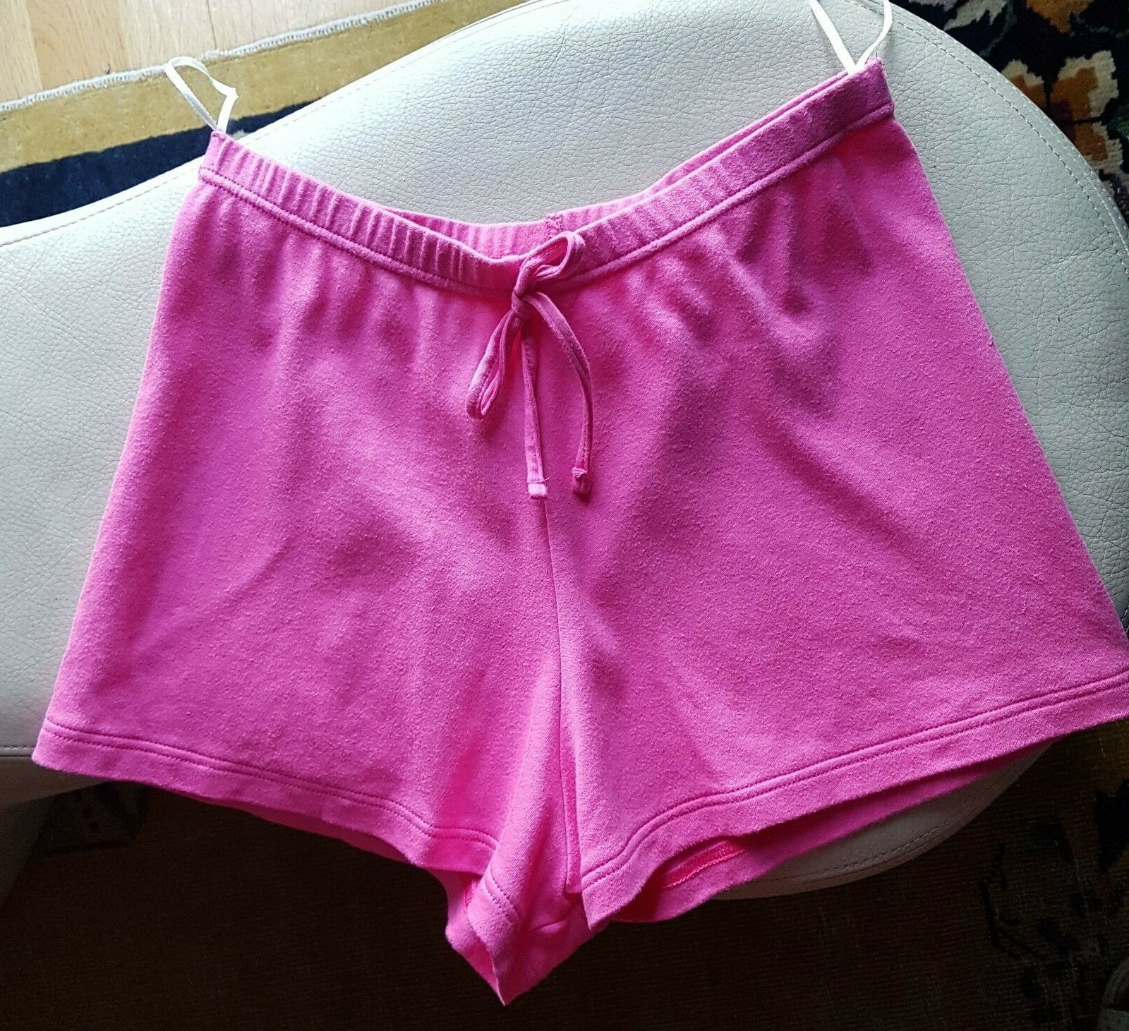 OTT Pink Jersey Cotton Underwear Loose Shorts High Rise with Bow