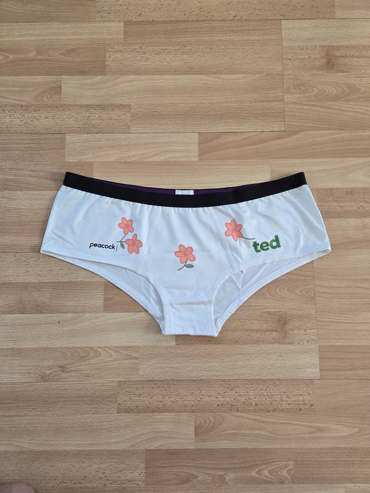 New ted Peacock TV “Cutie with a Booty” MeUndies Women’s Large Cheeky Brief