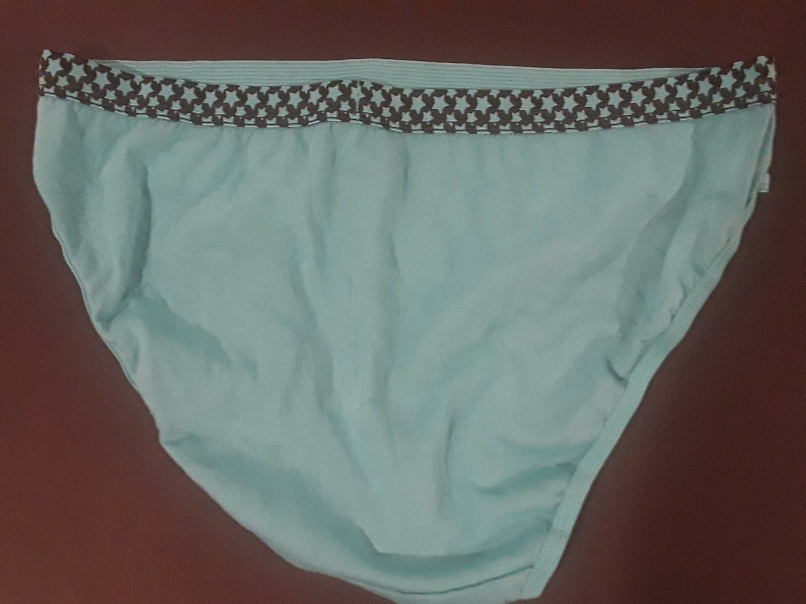 WOMENS STAR DESIGN BIKINI UNDERWEAR SIZE 6 (MEDIUM) NWT
