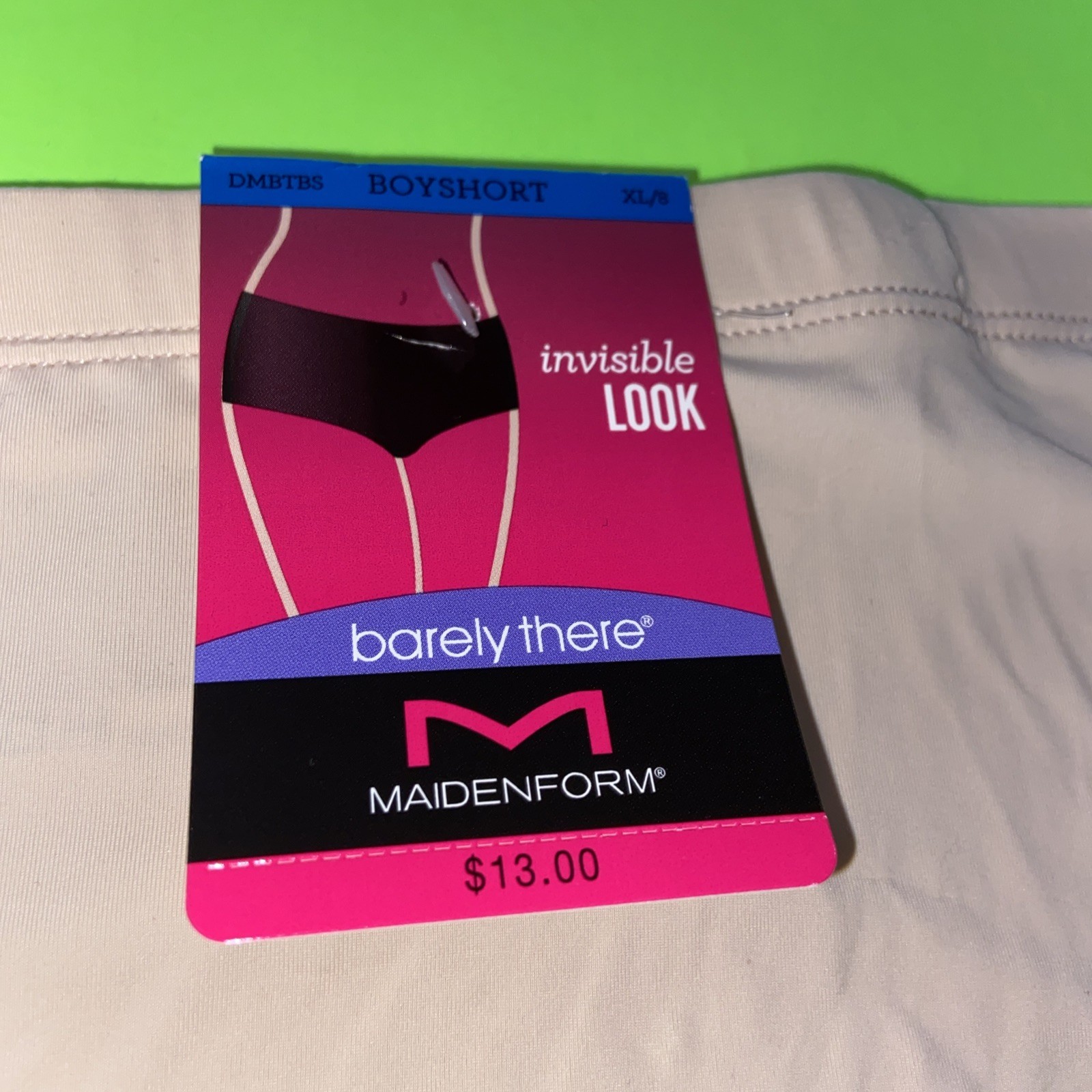 2 PAIRS MAIDENFORM NUDE PANTIES / X-LARGE/ Size 8/ MSRP $36