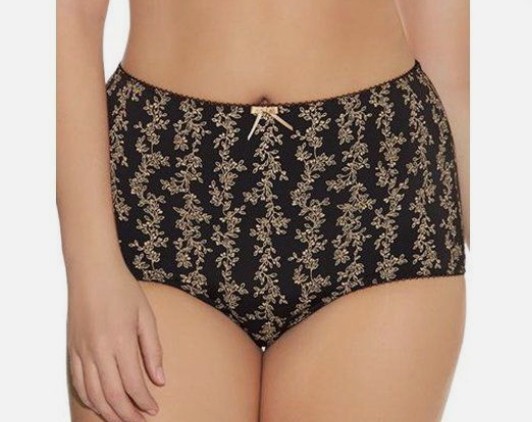 Elomi Nina Collection 2XL 3XL 4XL Boyshort Style Panty Black 4106
