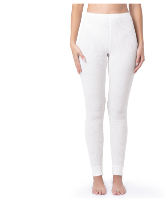 Fruit of the Loom Women’s Bottom Underwear Waffle pants white ever soft winter