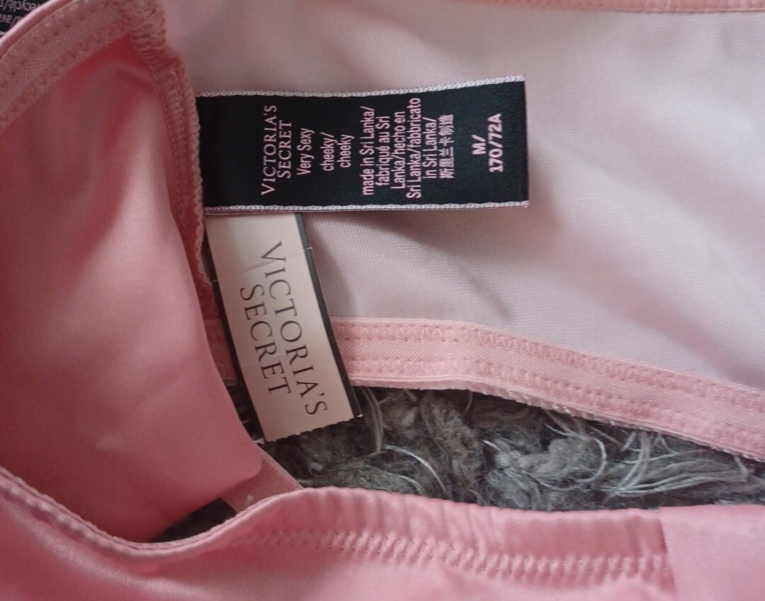 Vs Very sexy velvet cut out bow back Cheeky Panty BRAND NEW SIZE Medium