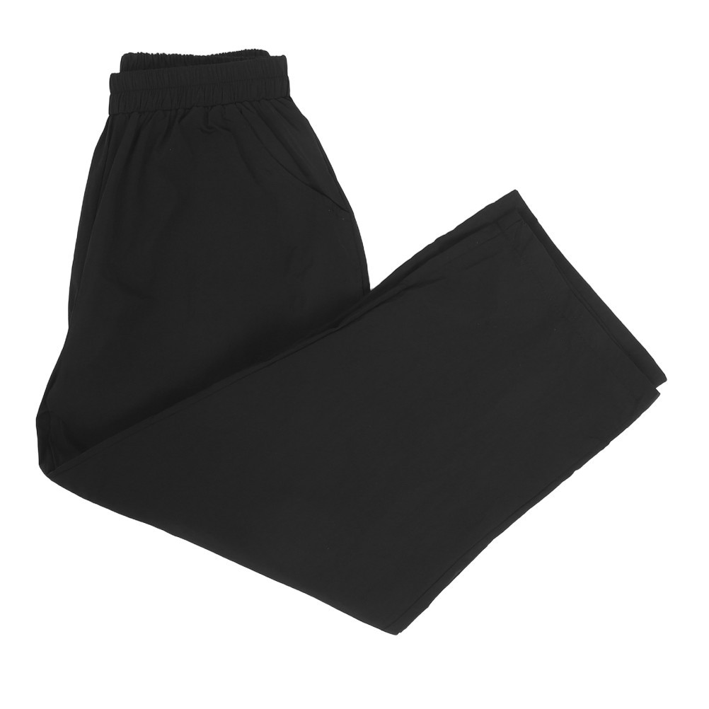 1 Pair Waterproof Pet Groomer Capri Pant Anti Hair Adhesion Black