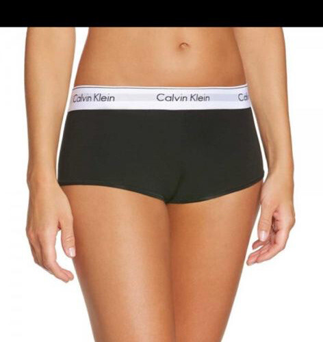 Calvin Klein Black Boyshort Panties -0000F3788E
