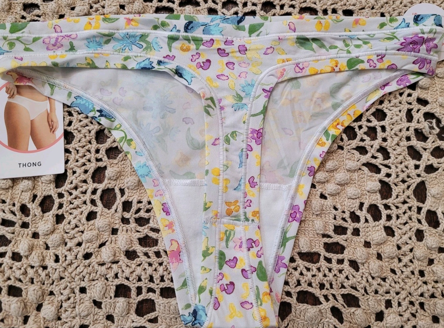 JOCKEY Slinky & SeXy RARE True Fit Promise Thong Panty~ One Size S-L ~ nwt