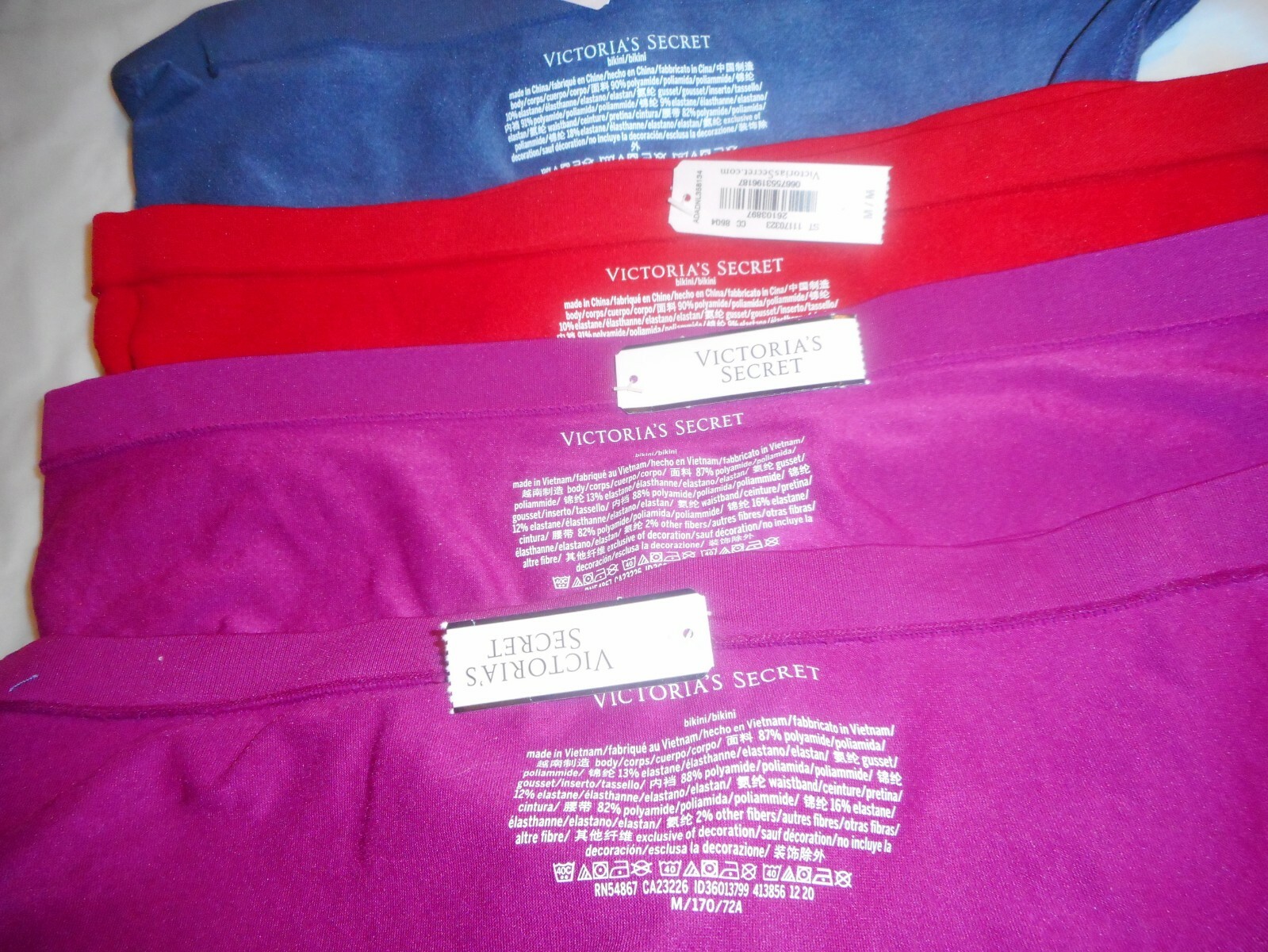 Victoria’s Secret Different Colors Bikini Panty Medium sold separate