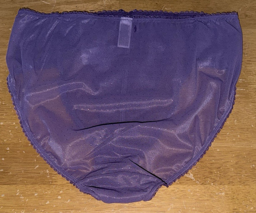 New WACOAL 841186 Retro Chic Hi-Cut Panties XL Grape Compote $32 NWT