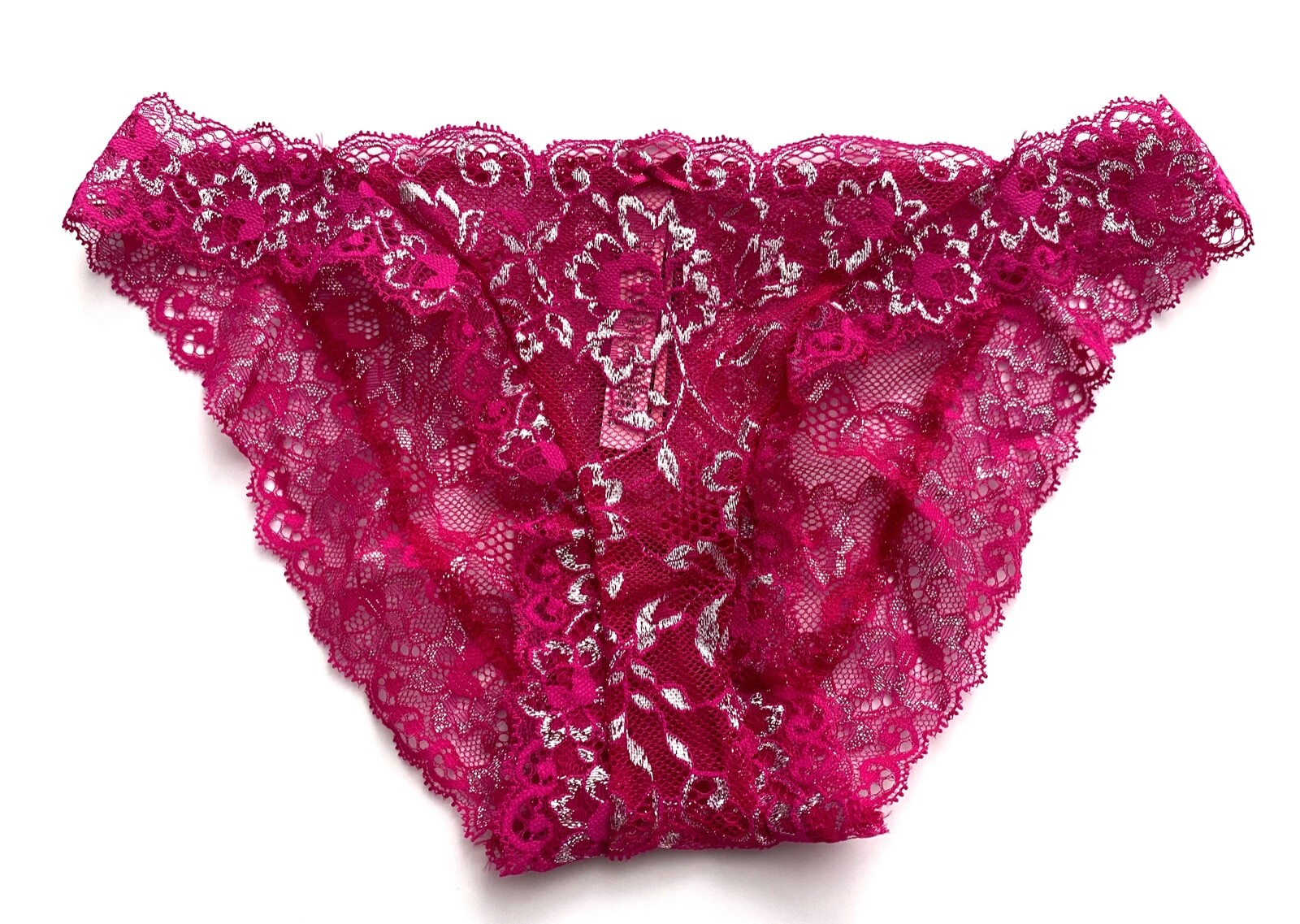 Victoria’s Secret Panty Dream Angels Shine Wicked Rose Cheekini Cheeky L XL