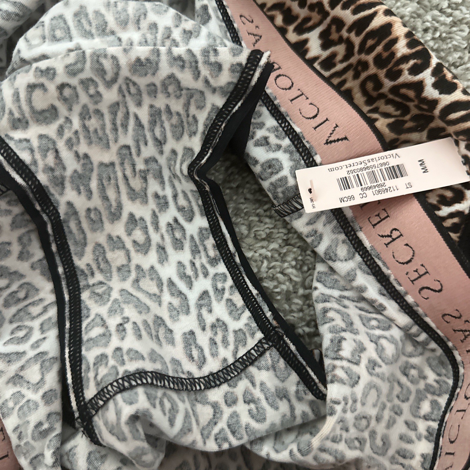 Victoria’s Secret Leopard Print Brief Medium NWT