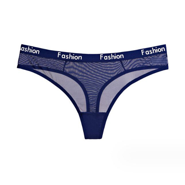 6 PCS Womens Sexy Panties Thong G string High Cut Sheer Ladies Underwear