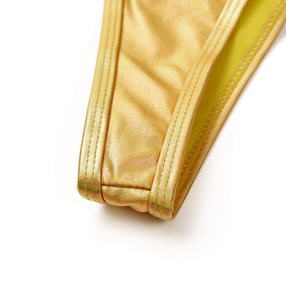 Unique Womens Low Waist Sequined Panties for Casual Home and Sleep Occasions